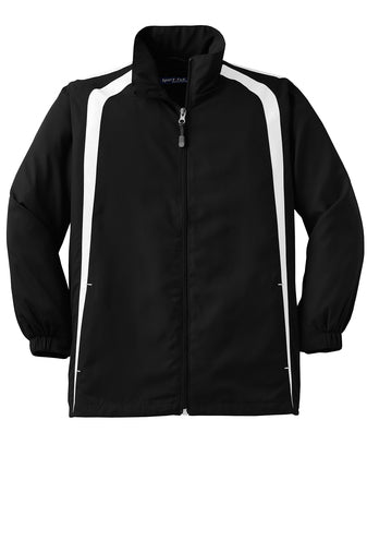 Sport-Tek® Youth Colorblock Raglan Jacket