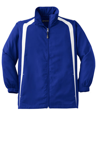 Sport-Tek® Youth Colorblock Raglan Jacket