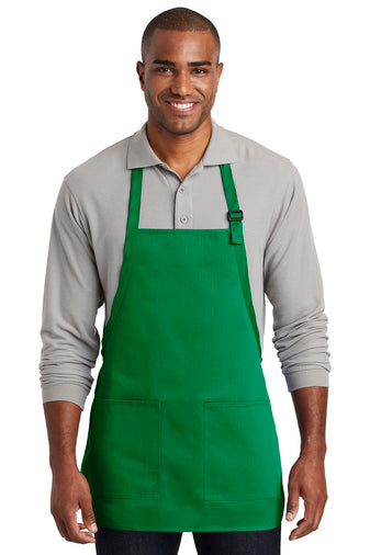 Port Authority ® Medium-Length Two-Pocket Bib Apron