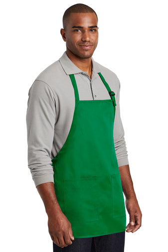 Port Authority ® Medium-Length Two-Pocket Bib Apron