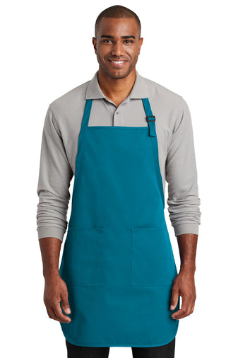 Port Authority ® Full-Length Two-Pocket Bib Apron