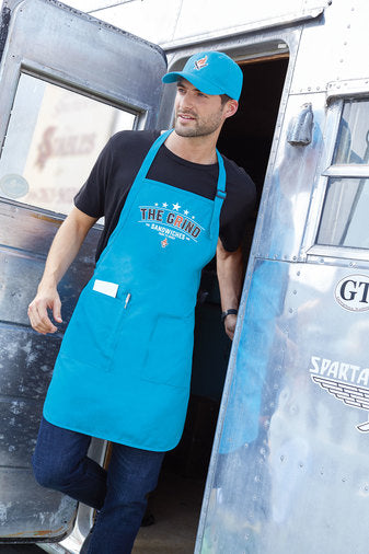 Port Authority ® Full-Length Two-Pocket Bib Apron