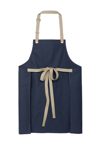 Port Authority® Canvas Full-Length Two-Pocket Apron