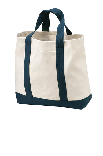 Port Authority® - Ideal Twill Two-Tone Shopping Tote