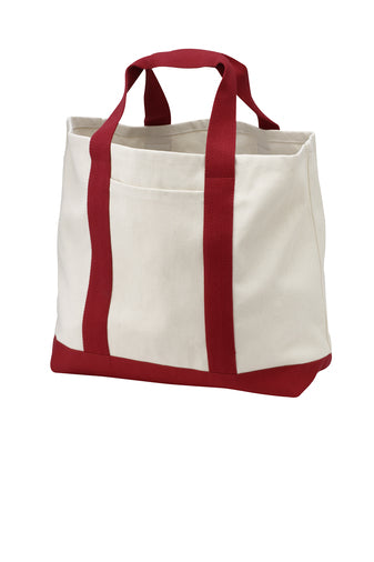 Port Authority® - Ideal Twill Two-Tone Shopping Tote