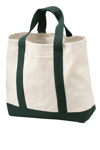 Port Authority® - Ideal Twill Two-Tone Shopping Tote